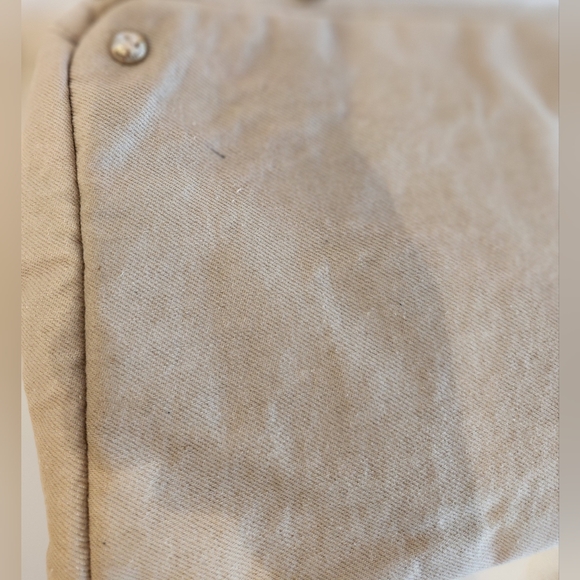 COA! Prada Canapé 2 Way Tote with crossbody strap-Grey with jewels and studs. - Picture 16 of 16